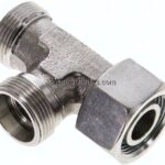 Einstellb. L-Schneidringverschraubung 18 L (M26x1,5), ohne Mutter & Schneidring, 1.4571