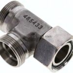 Einstellb. L-Schneidringverschraubung 28 L (M36x2), ohne Mutter & Schneidring, 1.4571
