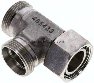 Einstellb. L-Schneidringverschraubung 28 L (M36x2), ohne Mutter & Schneidring, 1.4571