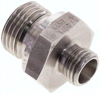 Gerade Schneidringverschr. G 1/2"-8 L (M14x1,5), ohne Mutter & Schneidring, 1.4571