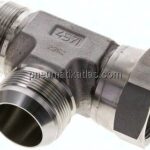T-Verschraubung,UN 1-7/8"-12 (JIC), V4A