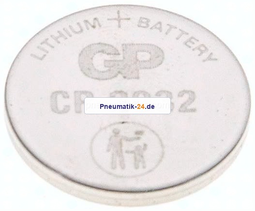 Knopfzelle CR2032, 5er Pack - 20 x 3,2mm - 3 V (DC) - 220mAh