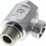 Winkel-Schwenkverschraubung G 3/4"-20 S (M30x2), ohne Mutter & Schneidring, Stahl verzinkt