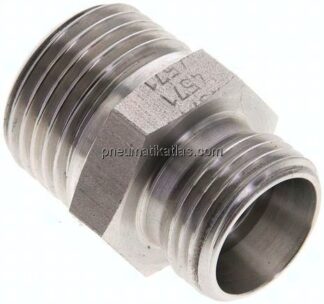 Gerade Schneidringverschr. R 1/2"-12 L (M18x1,5), ohne Mutter & Schneidring, 1.4571