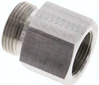 Aufschraub-Schneidringverschr. G 3/4"-22 L (M30x2), ohne Mutter & Schneidring, 1.4571