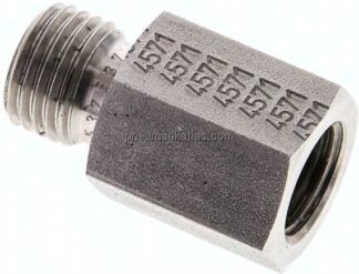 Aufschraub-Schneidringverschr. G 1/4"-6 S (M14x1,5), ohne Mutter & Schneidring, 1.4571