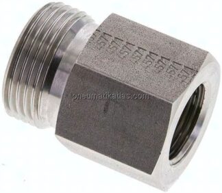 Aufschraub-Schneidringverschr. G 1/2"-20 S (M30x2), ohne Mutter & Schneidring, 1.4571