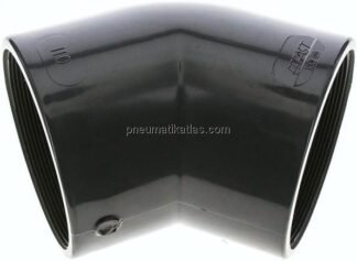 45°-Winkel Rp 4" (IG), PVC-U