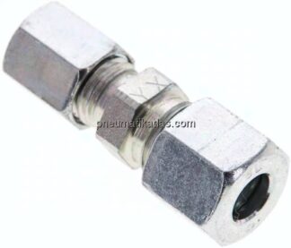 Reduzierverschraubung 8 L (M14x1,5)-6 L (M12x1,5), Stahl verzinkt