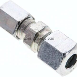 Reduzierverschraubung 8 L (M14x1,5)-6 L (M12x1,5), Stahl verzinkt