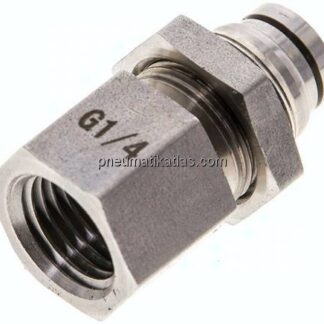 Schott-Steckanschluss mit IG. G 1/4"-6mm, IQS-ES LE