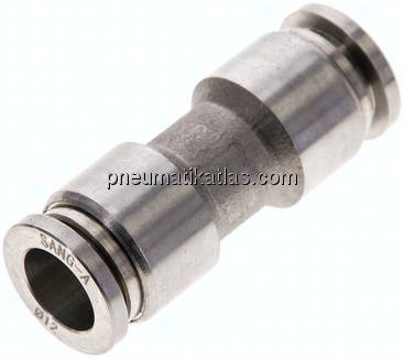 Gerader Steckanschluss 12mm-12mm, IQS-ES LE/IQS-PVDF