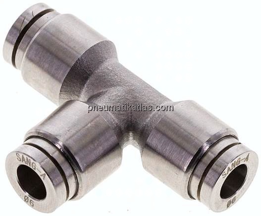 T-Steckanschluss 6mm-6mm, IQS-ES LE/IQS-PVDF