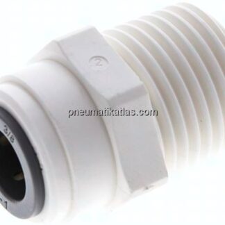 Gerader Steckanschluss R 1/2"-3/8" (9,52 mm), IQS-LE (EPDM-Dichtung)