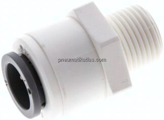 Gerader Steckanschluss R 3/8"-12mm, IQS-LE (EPDM-Dichtung)