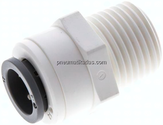 Gerader Steckanschluss R 1/2"-12mm, IQS-LE (EPDM-Dichtung)