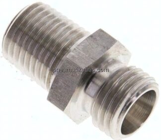 Gerade Schneidringverschr. NPT 1/4"-8 L (M14x1,5), ohne Mutter & Schneidring, 1.4571