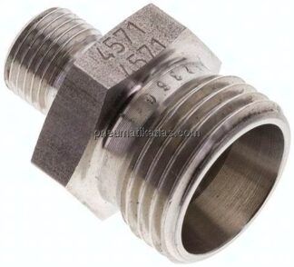 Gerade Schneidringverschr. G 1/8"-12 L (M18x1,5), ohne Mutter & Schneidring, 1.4571