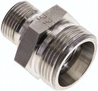 Gerade Schneidringverschr. G 3/8"-18 L (M26x1,5), ohne Mutter & Schneidring, 1.4571