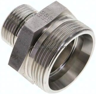 Gerade Schneidringverschr. G 3/4"-35 L (M45x2), ohne Mutter & Schneidring, 1.4571