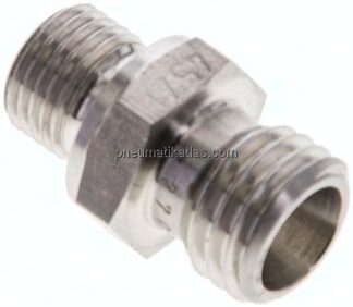 Gerade Schneidringverschr. M 10x1-6 L (M12x1,5), ohne Mutter & Schneidring, 1.4571