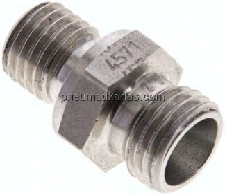 Gerade Schneidringverschr. M 12x1,5-8 L (M14x1,5), ohne Mutter & Schneidring, 1.4571