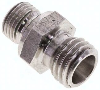 Gerade Schneidringverschr. M 10x1-6 L (M12x1,5), ohne Mutter & Schneidring, 1.4571
