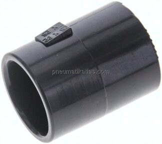 Klebemuffe, PVC-U, 25x32mm - 25mm