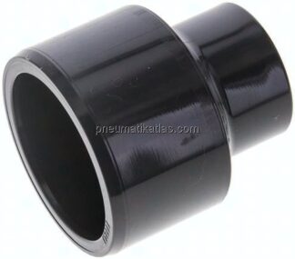 Klebemuffe, PVC-U, 50x63mm - 32mm