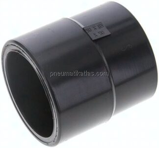 Klebemuffe, PVC-U, 50x63mm - 50mm
