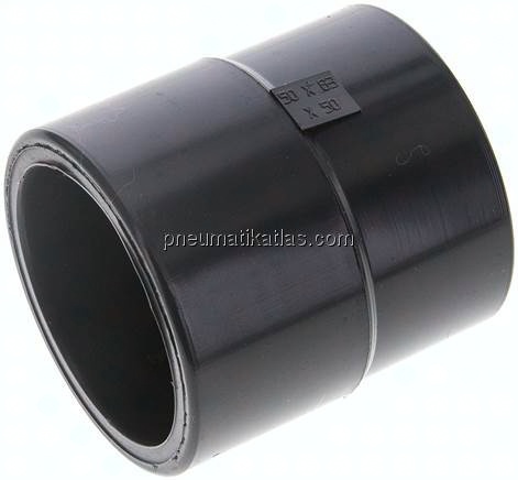 Klebemuffe, PVC-U, 50x63mm - 50mm