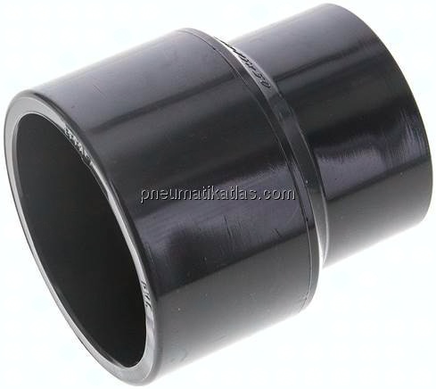 Klebemuffe, PVC-U, 63x75mm - 50mm