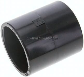 Klebemuffe, PVC-U, 63x75mm - 63mm