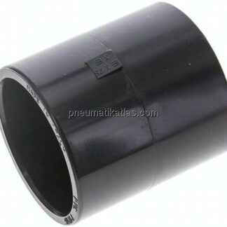 Klebemuffe, PVC-U, 63x75mm - 63mm