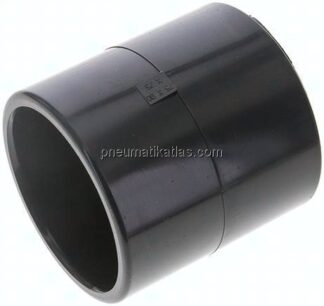Klebemuffe, PVC-U, 75x90mm - 75mm