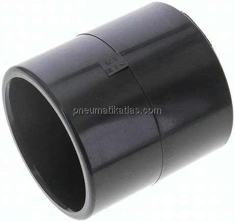 Klebemuffe, PVC-U, 75x90mm - 75mm