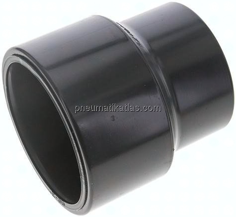 Klebemuffe, PVC-U, 90x110mm - 75mm