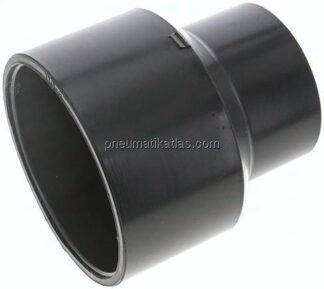 Klebemuffe, PVC-U, 110x125mm - 75mm