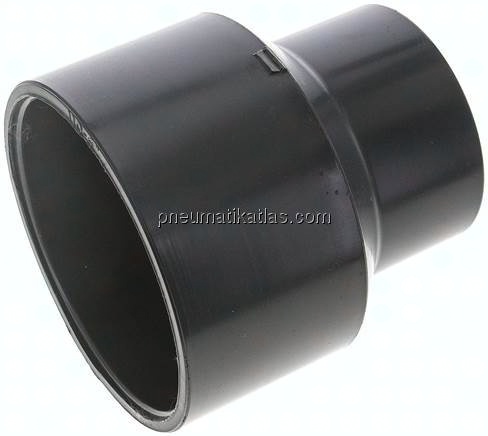 Klebemuffe, PVC-U, 110x125mm - 75mm