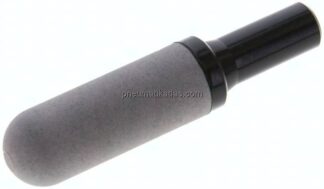 Steck-Schalldämpfer aus gesintertem Kunststoff, 12mm