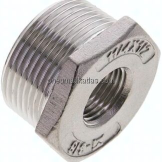 Reduziernippel R 1-1/4"(AG)-Rp 1/2"(IG), 1.4408