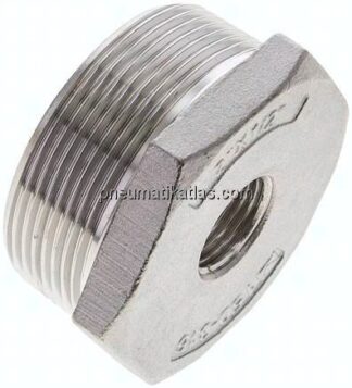 Reduziernippel R 2"(AG)-Rp 1/2"(IG), 1.4408