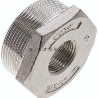 Reduziernippel R 2"(AG)-Rp 3/4"(IG), 1.4408