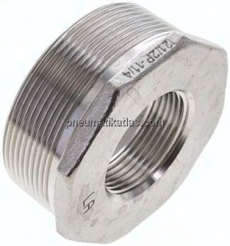 Reduziernippel R 2-1/2"(AG)-Rp 1-1/4"(IG), 1.4408