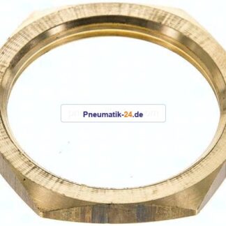 Sechskant-Gegenmutter M 42x2, Messing