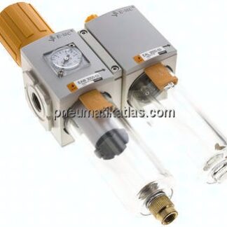 Eco-Line Wartungseinheit, G 3/8", Ablass halbautomatisch