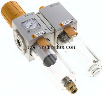 Eco-Line Wartungseinheit, G 3/8", Ablass halbautomatisch