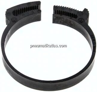Schnapp-Schlauchschelle, Nylon, 52,7 - 56,4mm