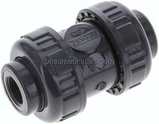 Rückschlagventil, PVC-U / EPDM, Rp 3/8"