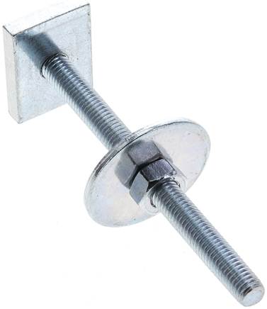 Hammerkopfschraube HS M 8x100, Stahl verzinkt (33 x 23 x 6)